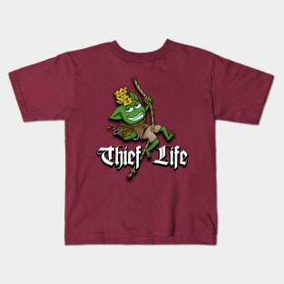 Thief Life Kids T-Shirt